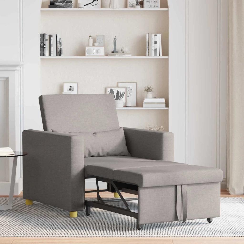 Divano letto | Sof¨¤ letto | Letto singolo estraibile singolo Talpa 90 x 165 x 87 cm Tessuto