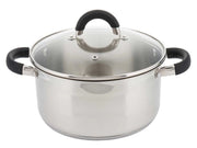 Kinghoff KH-4343 Pentola moderna in acciaio inox con coperchio 18 cm