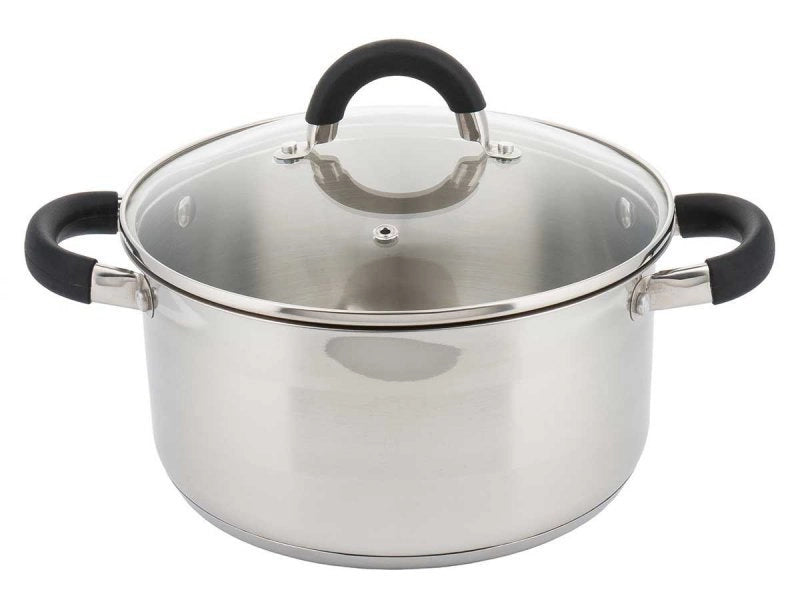 Kinghoff KH-4343 Pentola moderna in acciaio inox con coperchio 18 cm