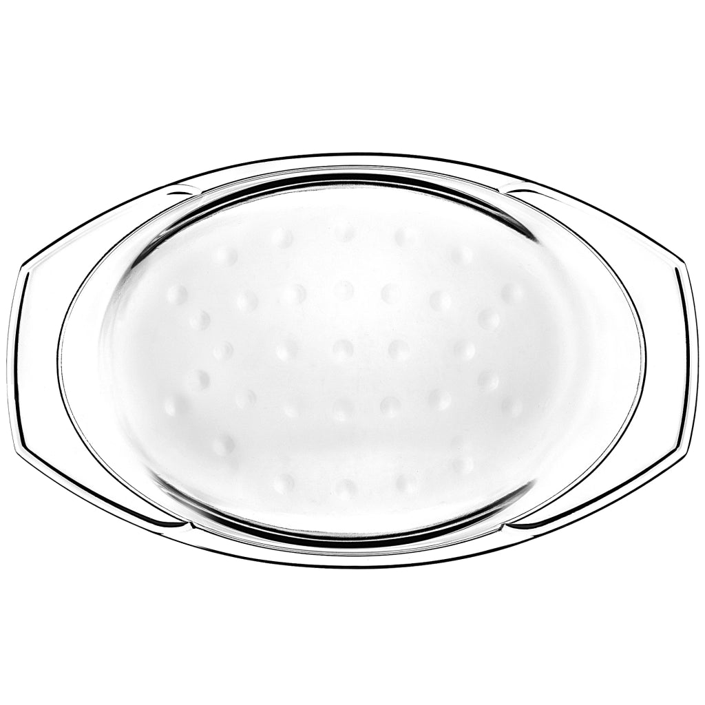 Teglia ovale in vetro KADAX con coperchio, 2,9 L
