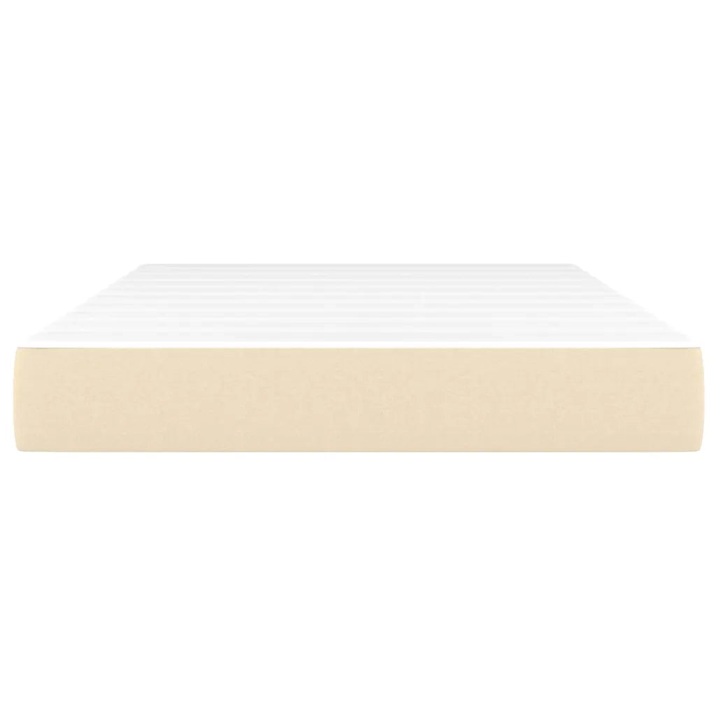 Materasso a Molle Insacchettate-Materasso per letto Crema 120x200x20 cm