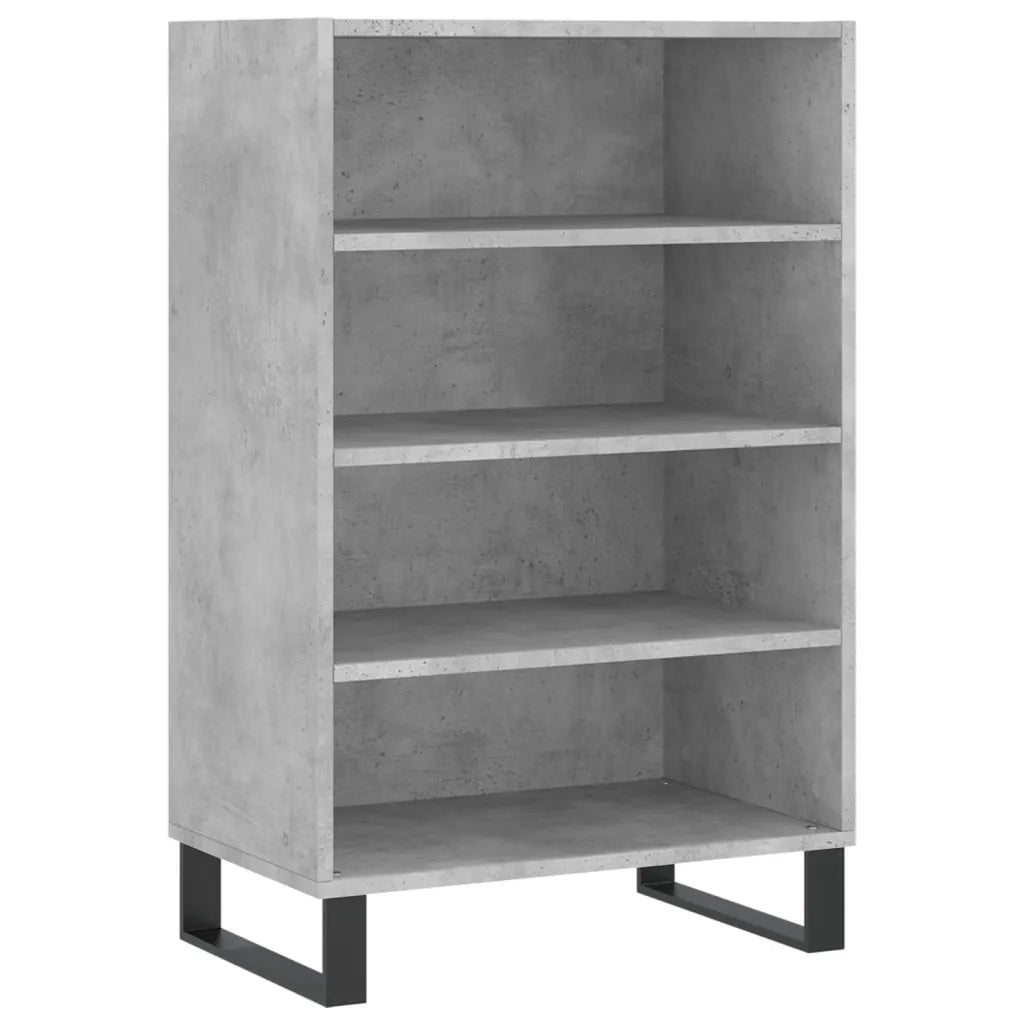 Credenza-Buffet-Armadio da cucina Grigio Cemento 57x35x90 cm in Legno Multistrato 716315