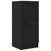 Credenza | Madia | Buffet da pranzo | Armadio da pranzo Rovere Nero 30 x 30 x 70 cm Legno multistrato