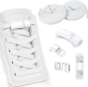 Set di cinture elastiche con chiusura magnetica in metallo - Kit da 2 - Per scarpe da sport e tempo libero.