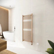 Termoarredo elettrico 1200x500 oro rosa interasse 450 | Polaris