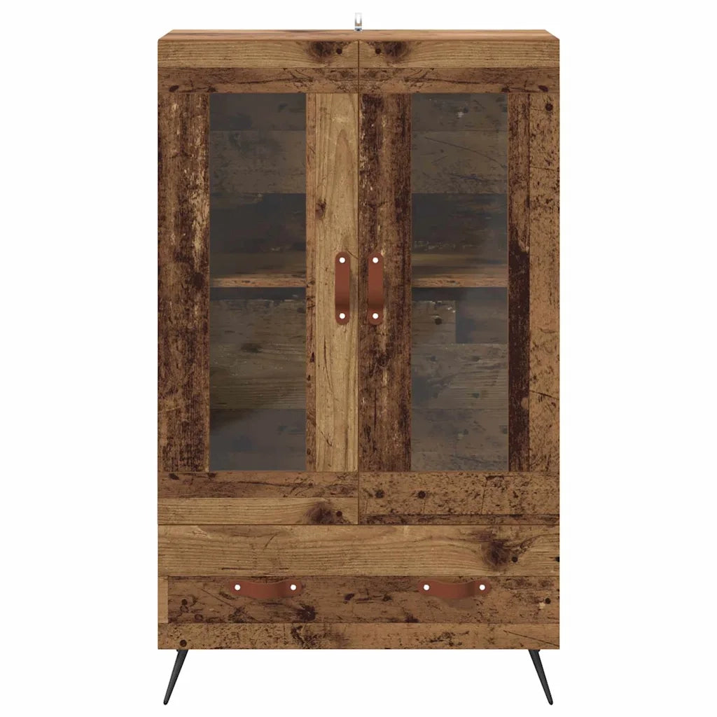 Credenza con cassetto Legno vecchio 69,5 x 31 x 115 cm