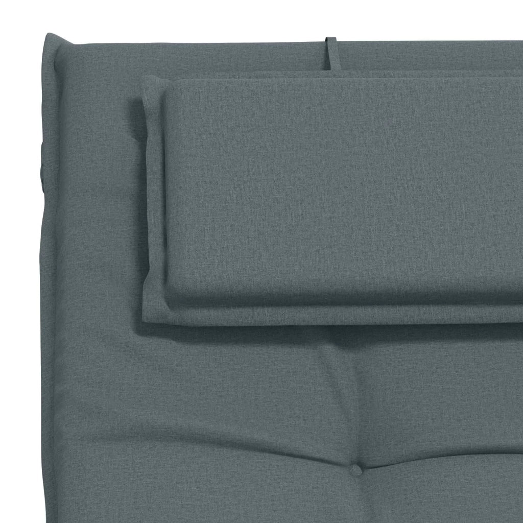 Cuscino per Lettino GEMERT 100% Poliestere Blu 190 x 60 x 9 cm 947519