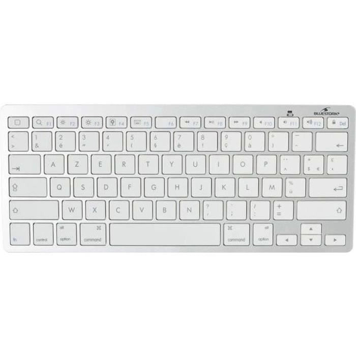 Tastiera Blutooth - BLUESTORK - compatibile con MAC, PC e tablet - - KB-MINI-MAC / FR
