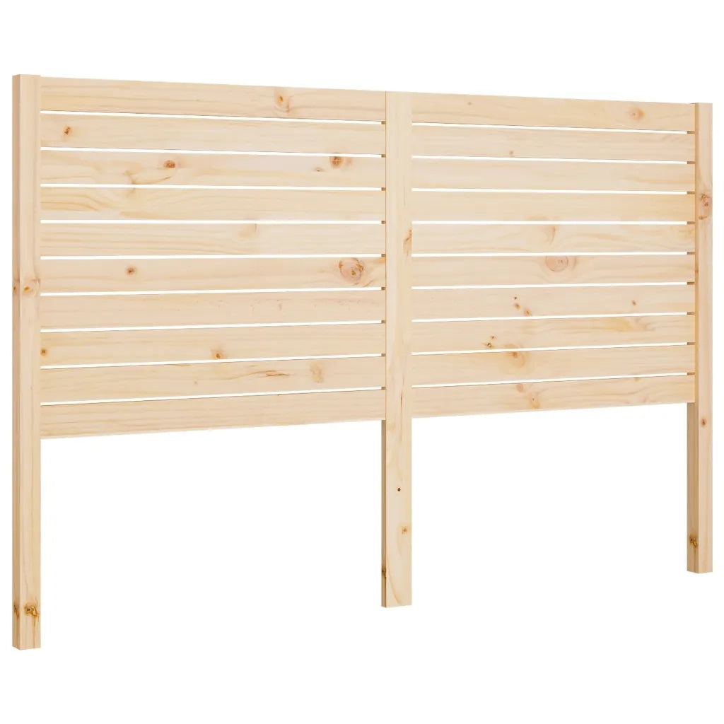 Testiera | Testata per Letto 166x4x100 cm in Legno Massello di Pino