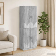 Set di armadi 2 pz Sonoma grigio Legno ingegnerizzato 3416787