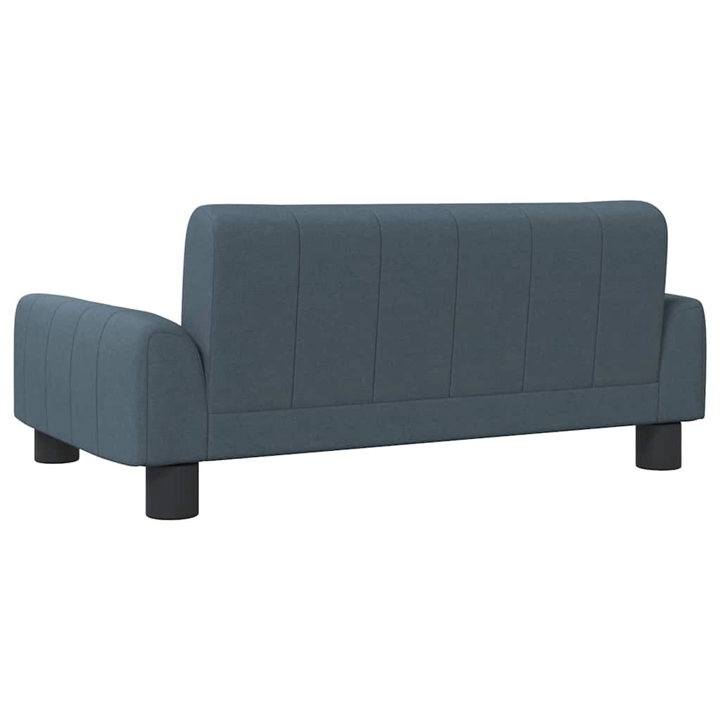 Cuccia per cani comoda cesta da divano tessuto grigio scuro 70 x 45 x 30 cm 02_0043170