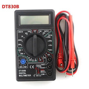 MULTIMETRO TESTER PROFESSIONALE CON CAVI ANALOGICO DT-830B PROTEZIONE DIODO