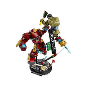Costruzioni lego 76343 marvel super heroes battaglia epica: hulkbuster
