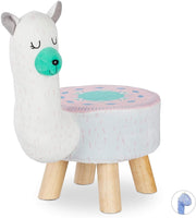 Sgabello per bambini a tema animali bianco e rosa 13_0002752_2