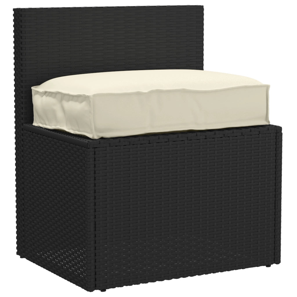 Cuscino per pallet per sedia panna 60x40x8 cm in tessuto Oxford