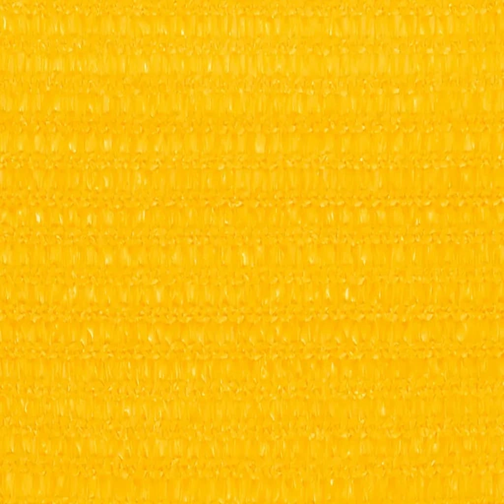 Vela ombreggiante/ombrellone 160 g/m² HDPE 3/4 x 2 m giallo 02_0009123