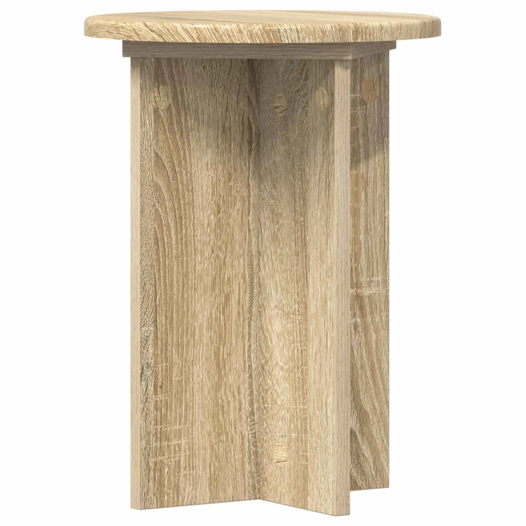 Supporto per piante 2 pz Rovere Sonoma Ø29,5 x 40 cm 899737