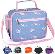 Tas Isolante per Pic-Nic, Scatola Tascabile Termica per Bambini con Cinturino Regolabile, Borsa Impermeabile per Lavoro, Scuola, Pic-Nic (Little Pony)