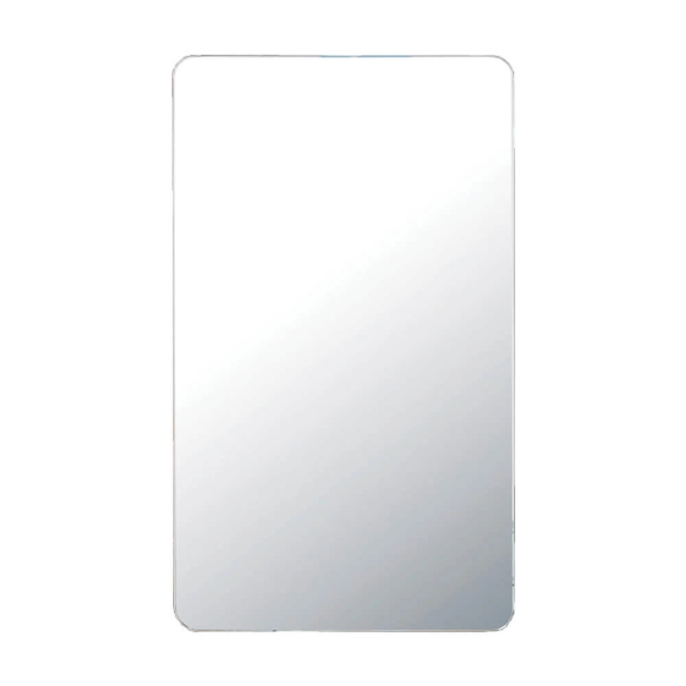 Specchio Contenitore Anta Sinistra 50x13x85 cm 2 Ripiani in Nobilitato Montegrappa Bianco