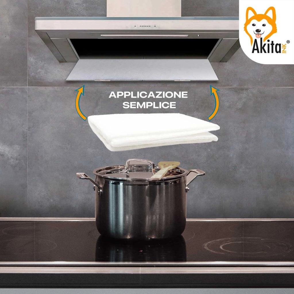Filtro Cappa Cucina Akitaink 40x80 cm Universale 2 PZ