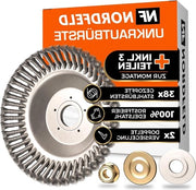 Borsetto per erbacce 254 mm e 20 per tutti i modelli comuni - rasoio per erbacce potente - zaffiro