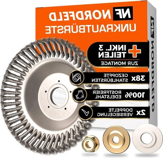 Borsetto per erbacce 254 mm e 20 per tutti i modelli comuni - rasoio per erbacce potente - zaffiro