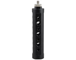 Manubrio per Fotocamera - Alluminio - Presa Fissa - Nero - Fermo 1/4" - Adatto per Camcorder e Fotocamere - Leggero