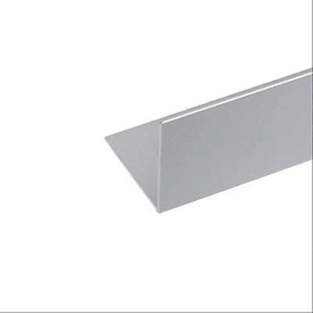 Profilo Angolare Da 1 Metro Alluminio Argento Brillante 15X15X1 Set 5 Pezzi - Arcansas