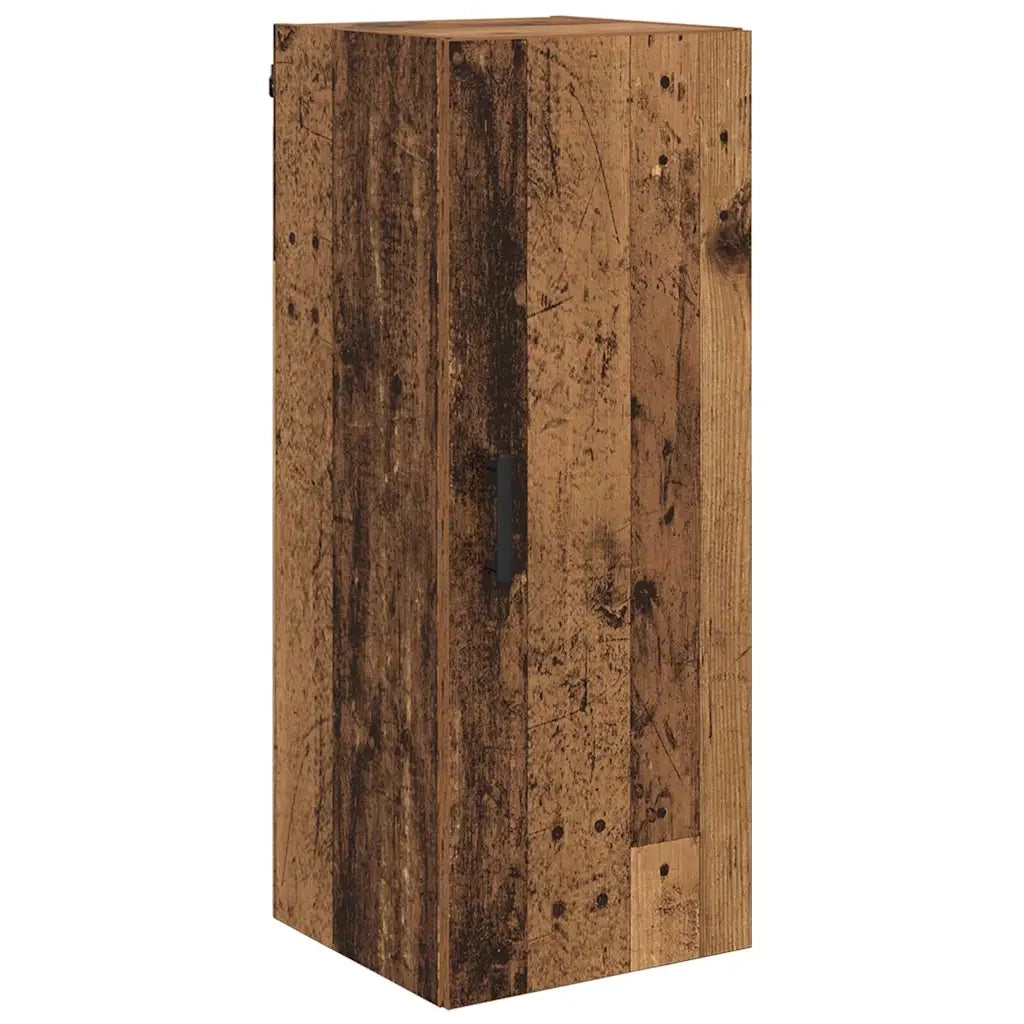 Credenza | Madia | Buffet da pranzo | Armadio da pranzo Legno vecchio 34,5 x 34 x 180 cm Legno multistrato
