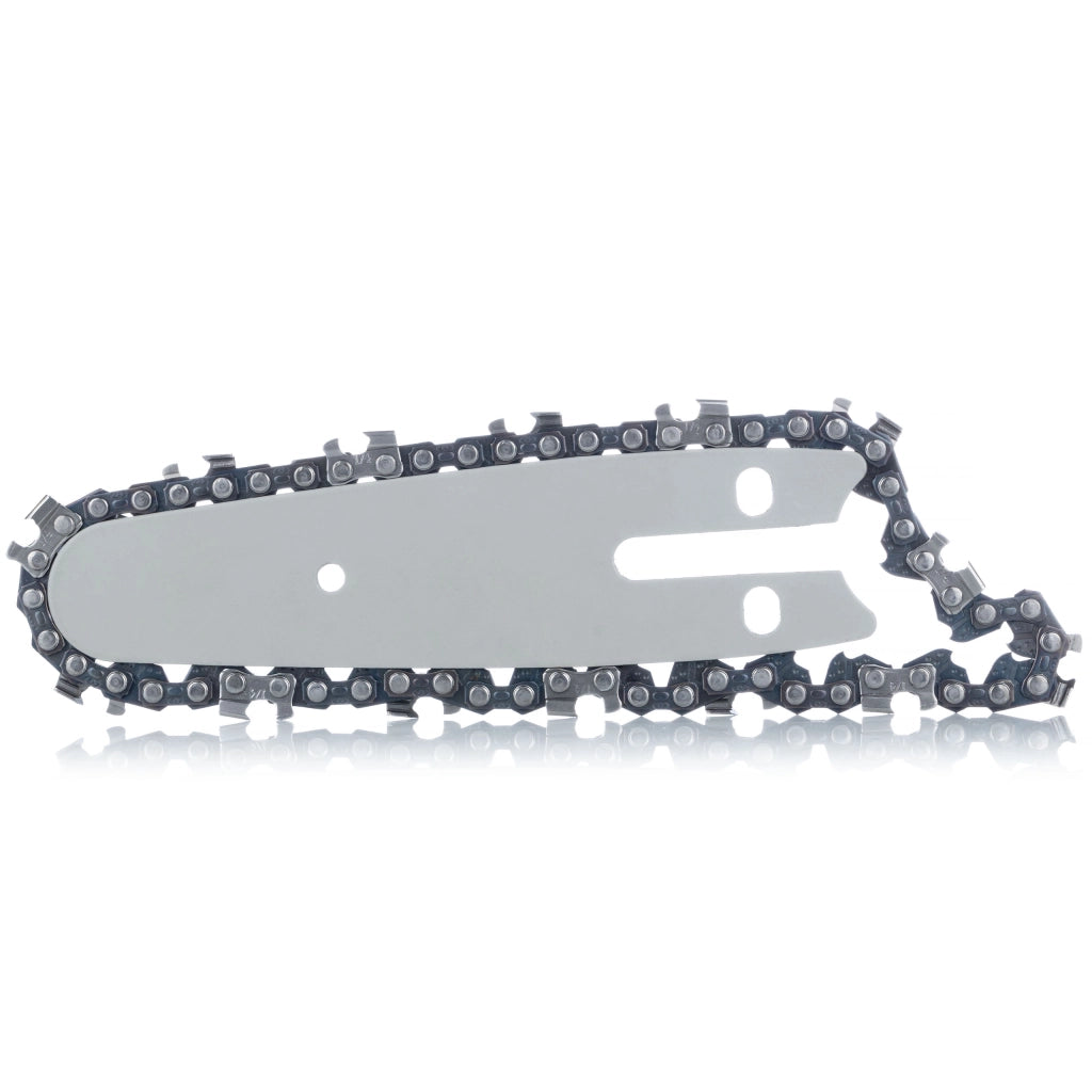 Piastra Guida per Motosega Elettrica Rosfix 4" – Acciaio di Alta Qualità | Lunghezza 13cm, 28 Maglie