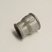 Raccordo ff 3/4''x1/2'' manicotto giunzione ridotta di ghisa zincata malleabile