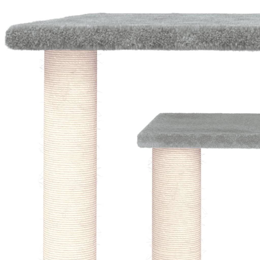 Tiragraffi con piattaforma grigio chiaro 50 cm 02_0022792