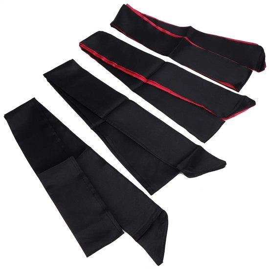 Copriocchi Luxe - Maschera da Sonno in Seta - Protezione Oculare per Bambini - Maschera da Sonno per Aerei - Leggerezza Comfort - 150cm