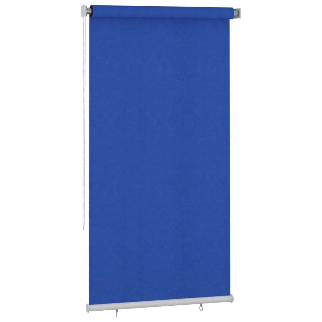 Tenda a Rullo per Esterni 125(L)x230(A) cm Blu HDPE 312851