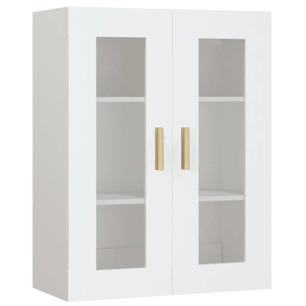 Armadietto Pensile a Parete Bianco 69,5x34x90 cm CFW1107580