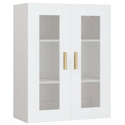 Armadietto Pensile a Parete Bianco 69,5x34x90 cm CFW1107580