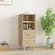 Credenza Rovere Sonoma 34,5x34x90 cm in Legno Multistrato 812360