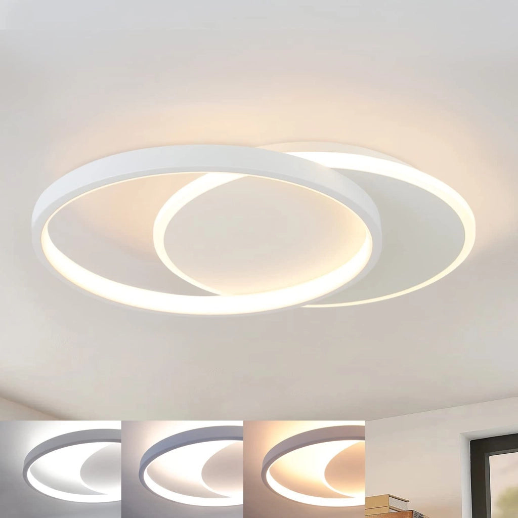 ZMH Lampada da soffitto plafoniera LED dimmerabile moderna per soggiorno corridoio