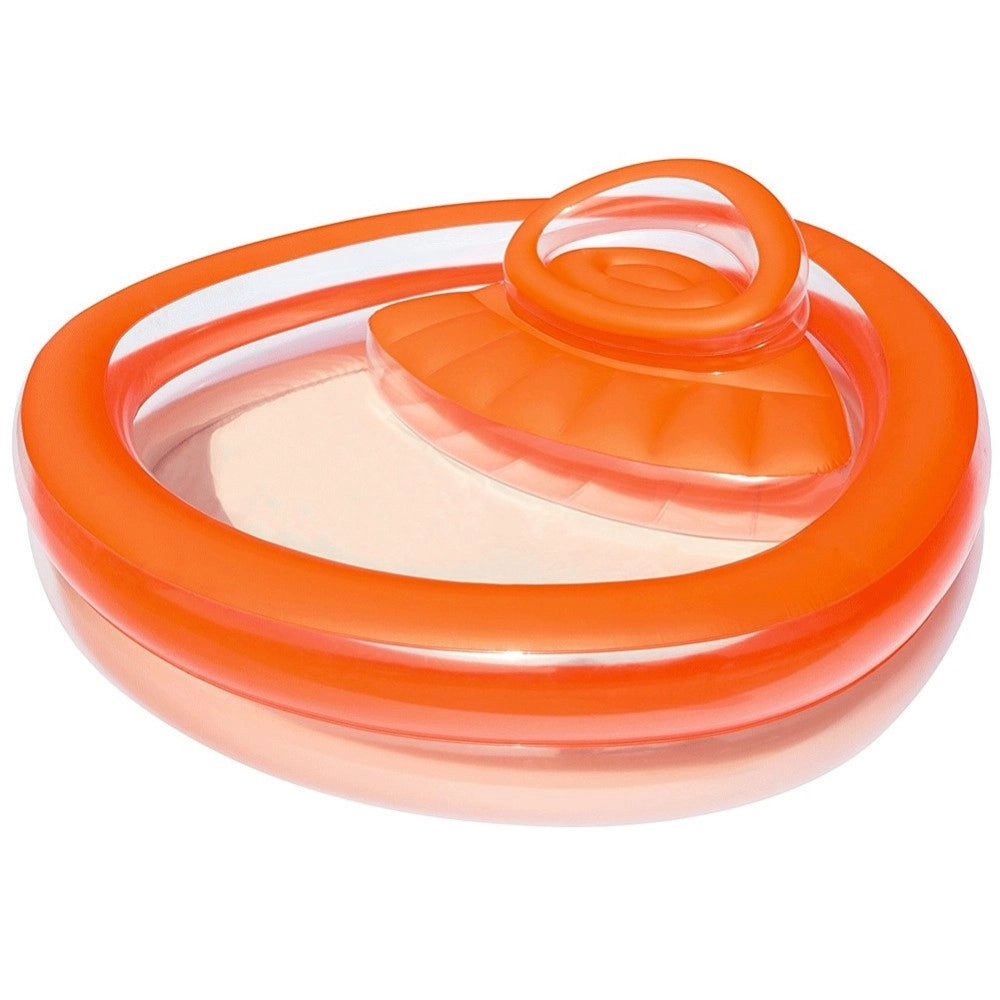 Trade Shop - Piscina Gonfiabile Rotonda Con Seduta E Schienale 232 X 229 X 63 Cm Esterno -