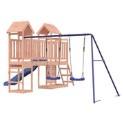 Altalena per parco giochi da esterno scivolo altalena robusta giochi da giardino 505 x 332 x 214 cm legno massello di abete Douglas 02_0004639