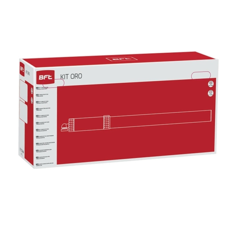KIT BFT ORO OLEODINAMICO 230V CANCELLO ANTE BATTENTI 1,8 MT 180KG 2611902