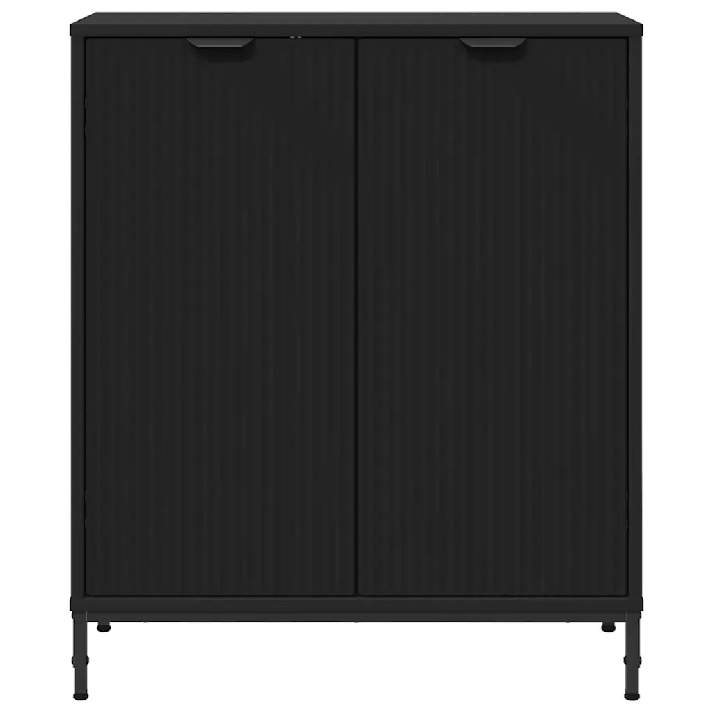 Credenza Nero 69,5 x 33 x 82 cm Legno multistrato 883425