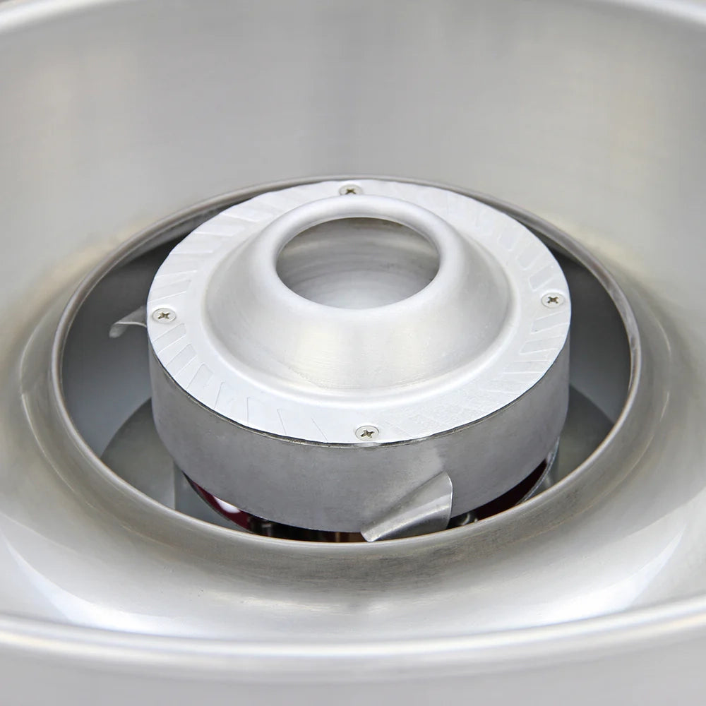 Macchina Zucchero Filato Vintage Rosa con Carrello 50 cm Kukoo