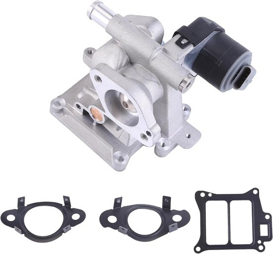 Vaso di aspirazione ad alta qualità in metallo - compatibile con V70 3 - XC60 - XC70 - D4204 - sostituisce 36010128/31422378/36010129 - vaso di aspirazione EGR
