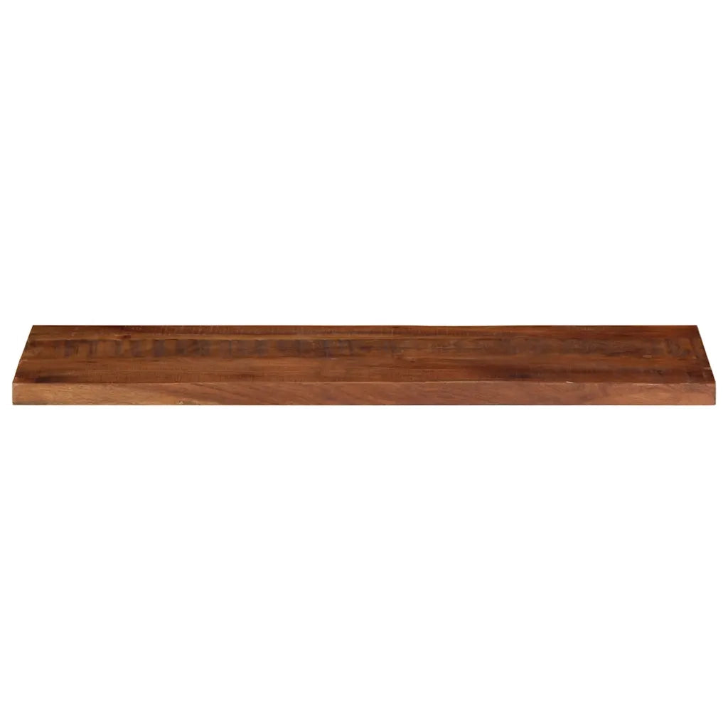 Piano Tavolo 100x40x3,8 cm Rettangolare in Massello di Recupero