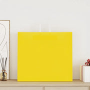 vidaXL Sacchetti di Carta 50 pz con Manici Gialli 54x15x49 cm