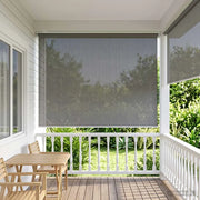 Tenda a Rullo Esterno Blocco UV 90% Grigio Chiaro 300 x 230 cm 42036139