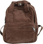 Borsa per Uso Giornaliero con Tessuto Corduroy morbido e Vari Opzioni di Disegno