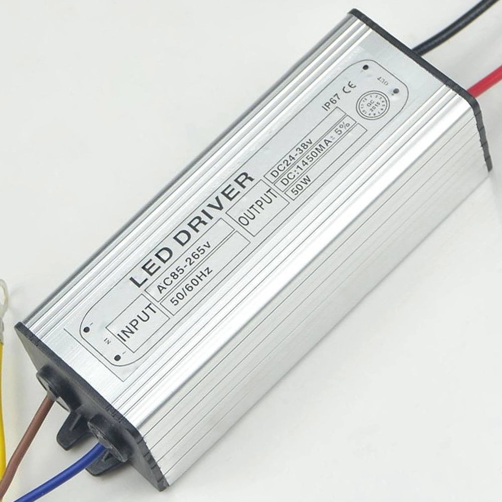 Trade Shop - Alimentatore Driver 220v Da 10w 20w 30w 50w 80w 100w Stabilizzato Fari A Led -