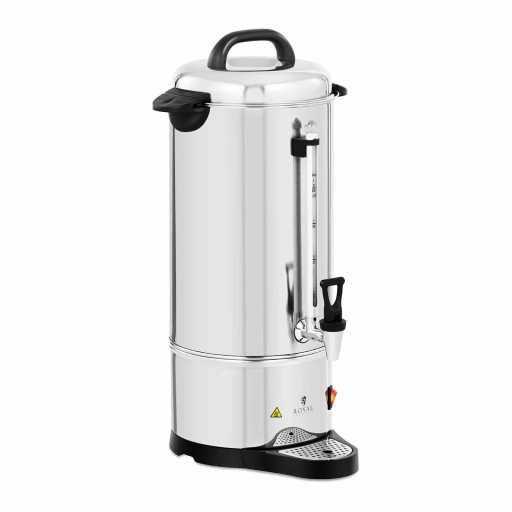 Caffettiera elettrica professionale con filtro a percolazione di grande capacità (Potenza: 1200 watt funzione di preparazione/mantenimento in caldo volume: 9 litri rubinetto) 14_0004679